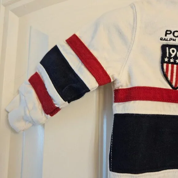 Sale 🎉🥳 4/$25 or $10Baby Boy Polo Shirt Size 0-3moths - Picture 4 of 5